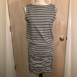 NWOT Athleta Seeveless Ruched Dress
